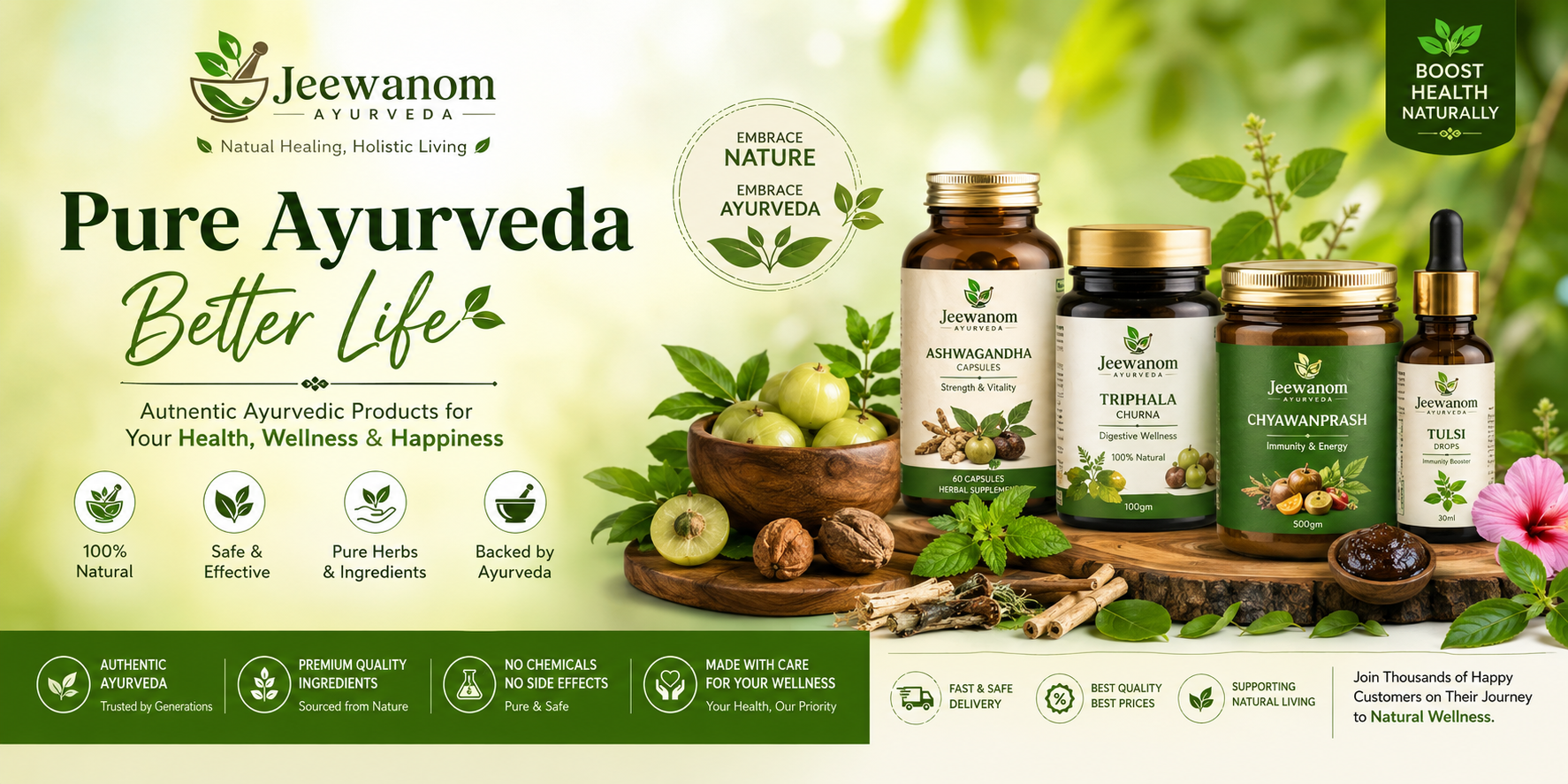 Pure Ayurveda for a Healthier Life